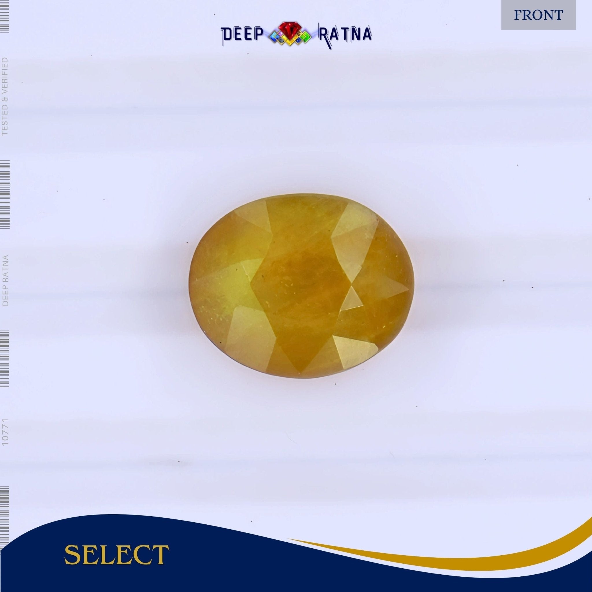 Yellow Sapphire 5.41 Carat (Thailand) - Deep Ratna