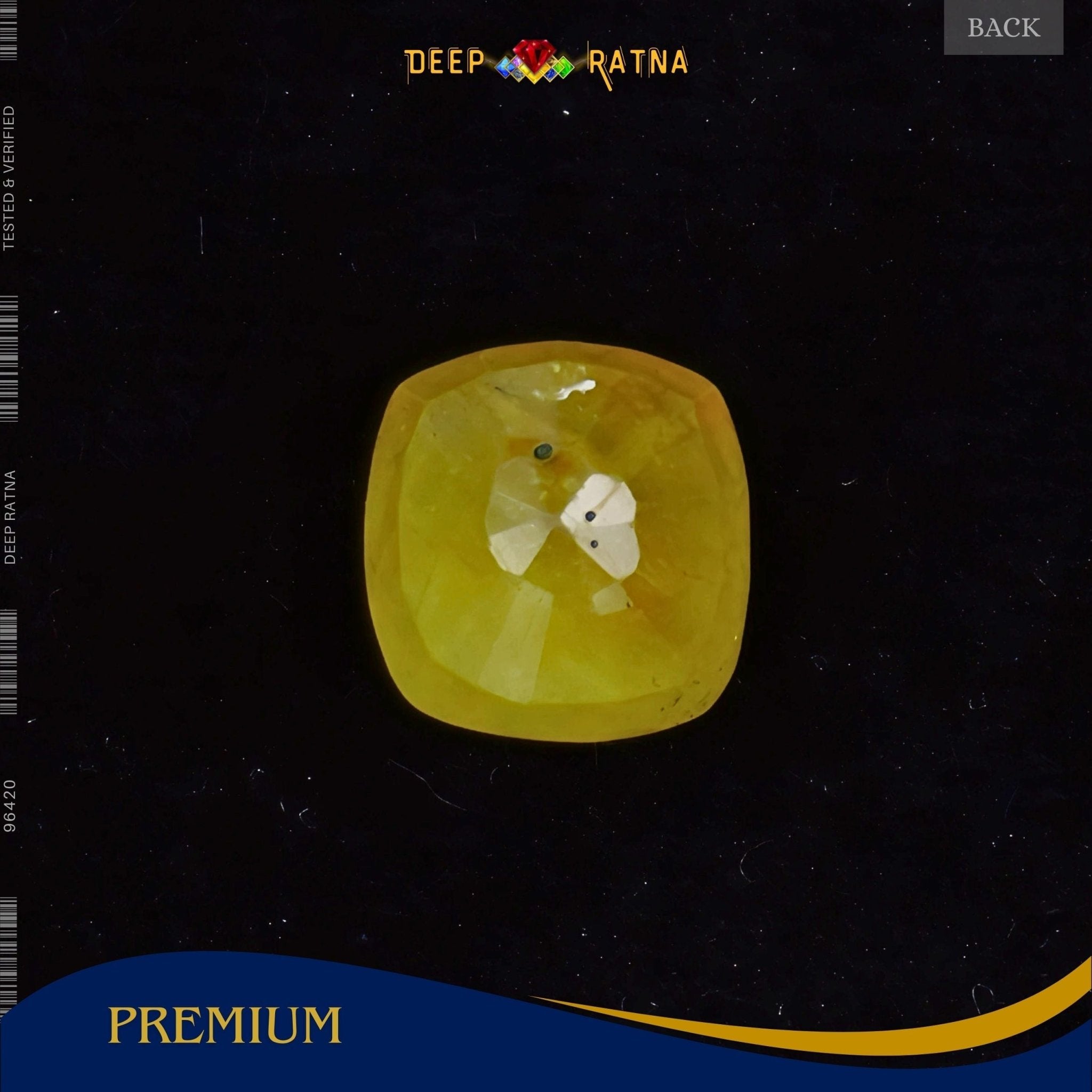 Yellow Sapphire 5.50 Carat (Thailand) - Deep Ratna