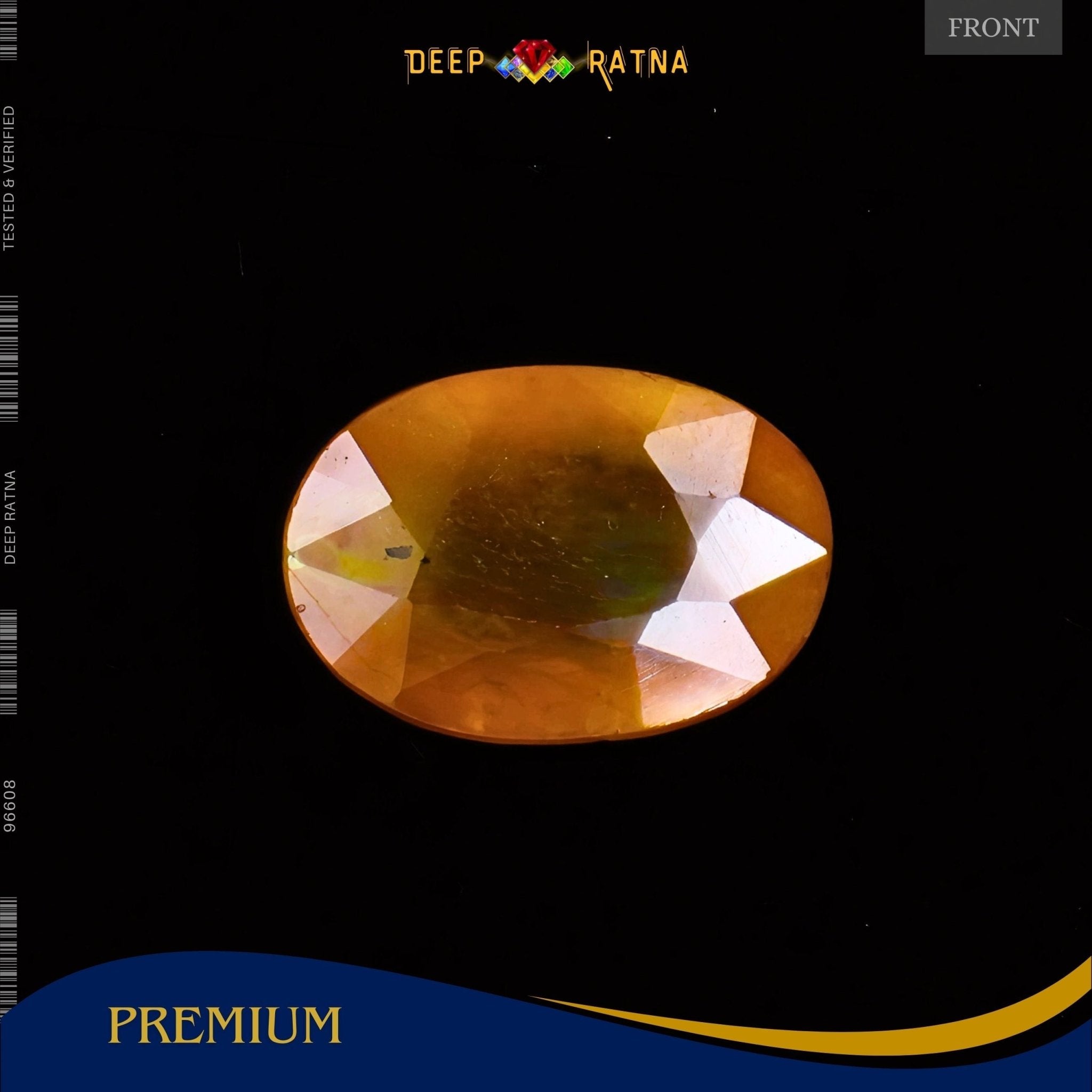 Yellow Sapphire 5.55 Carat (Thailand) - Deep Ratna