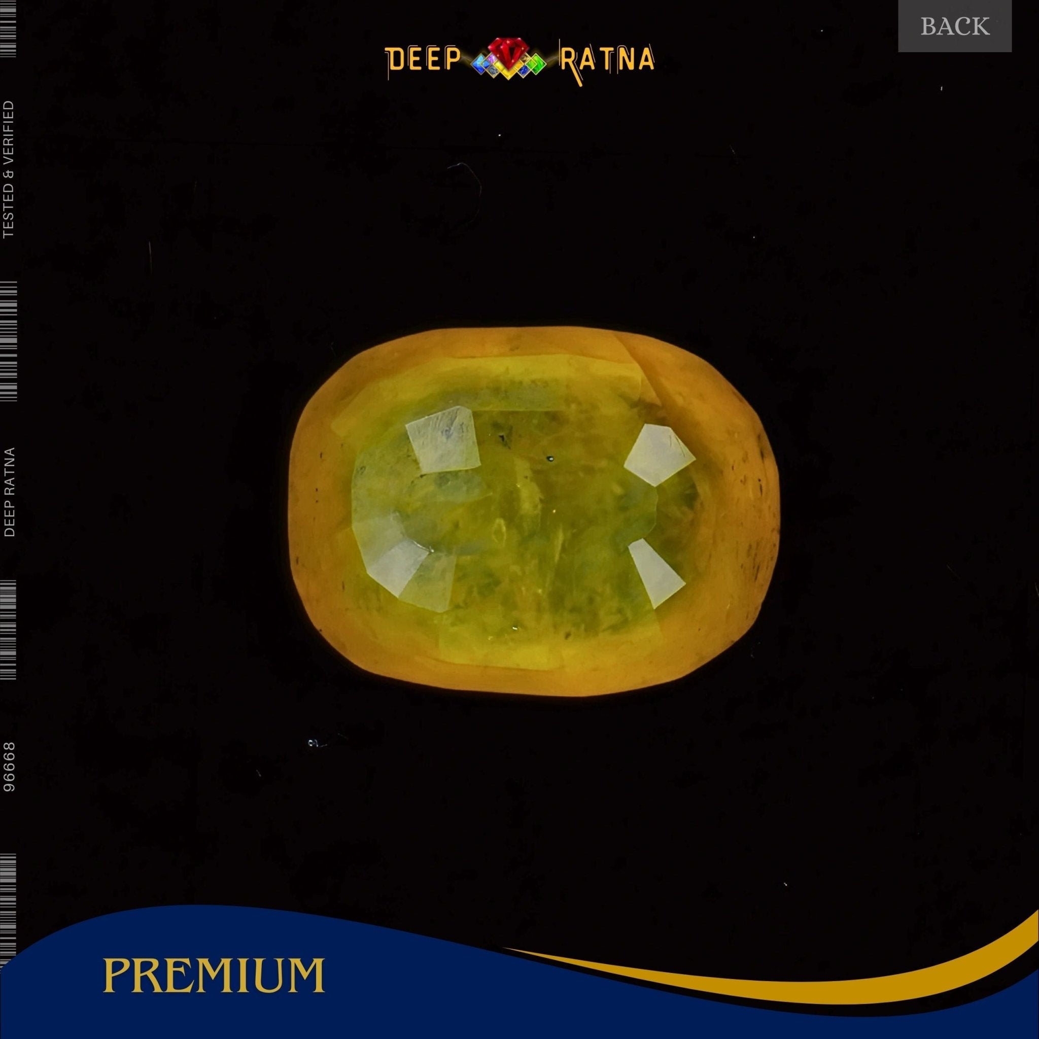 Yellow Sapphire 5.60 Carat (Thailand) - Deep Ratna