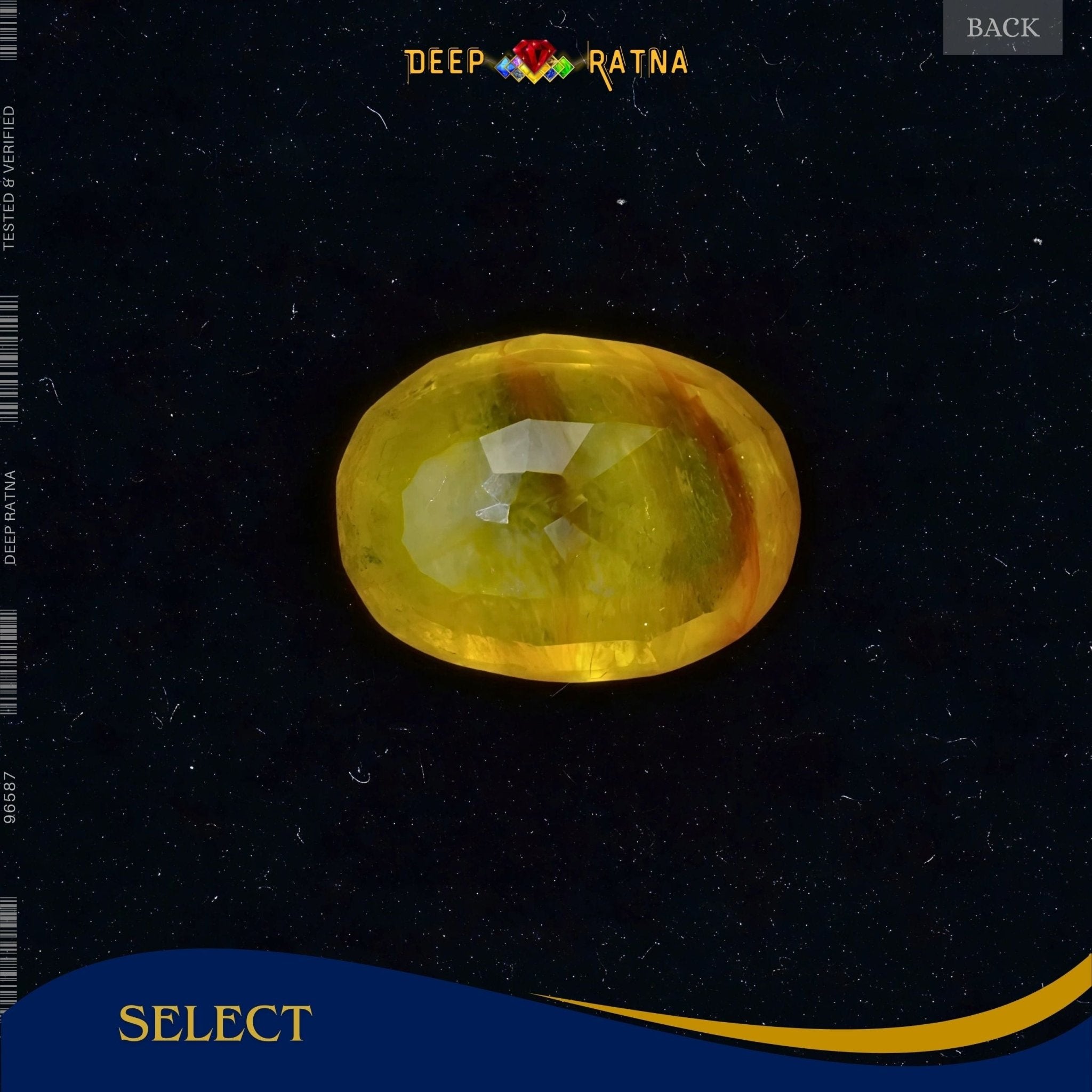 Yellow Sapphire 5.70 Carat (Thailand) - Deep Ratna