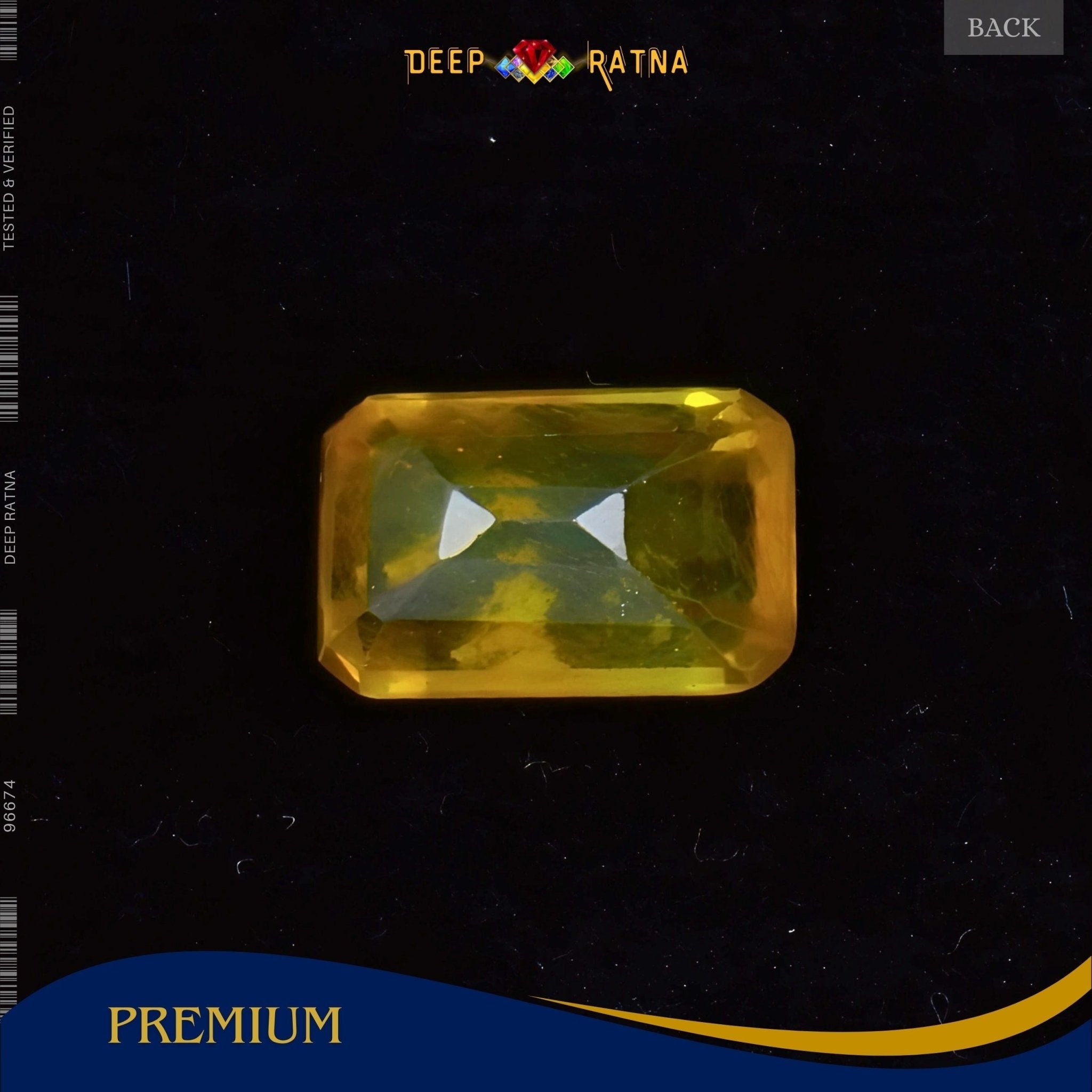 Yellow Sapphire 5.70 Carat (Thailand) - Deep Ratna