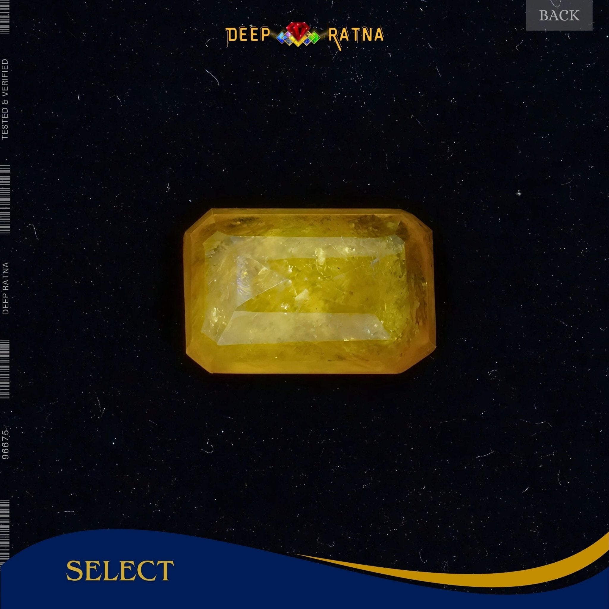 Yellow Sapphire 5.70 Carat (Thailand) - Deep Ratna