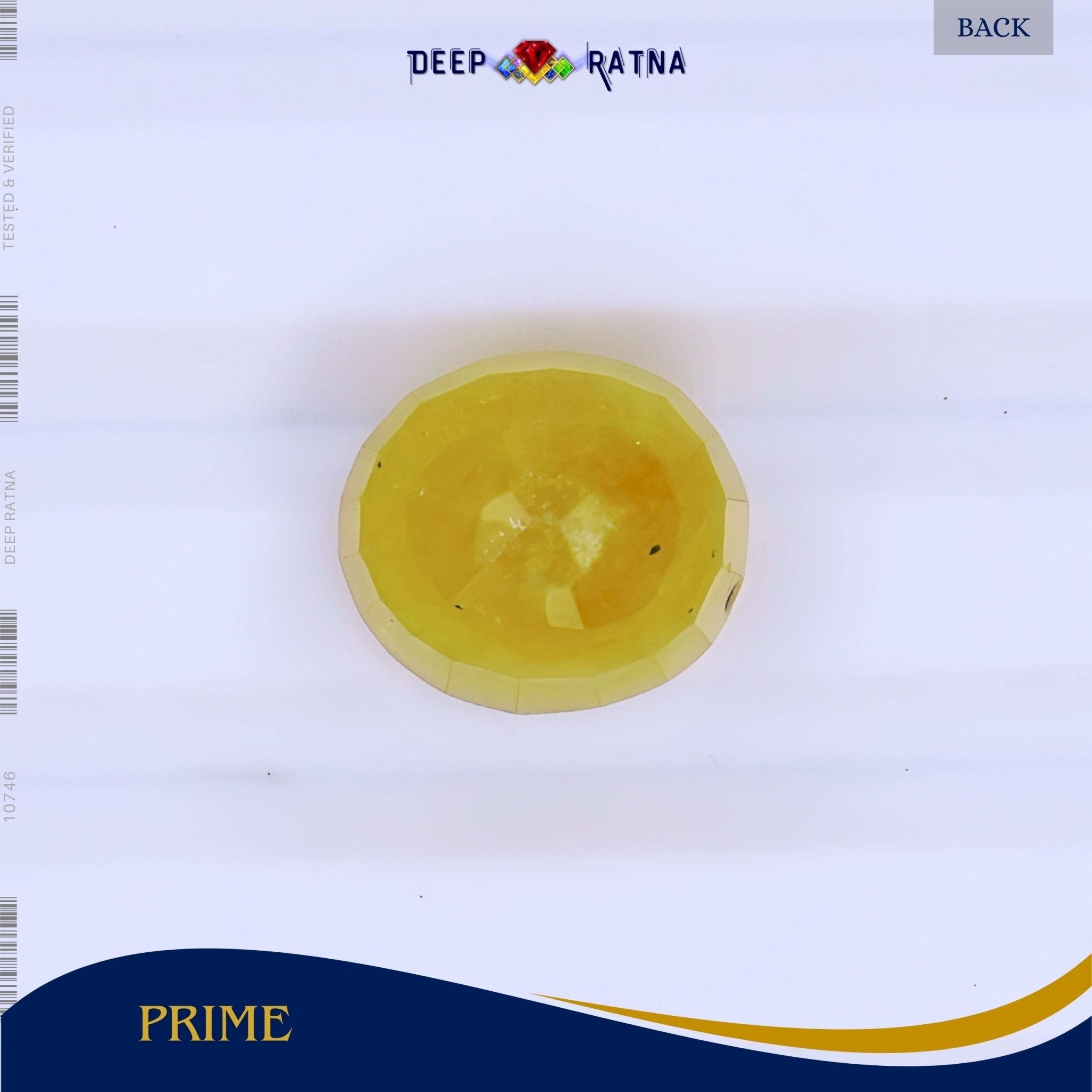 Yellow Sapphire 5.71 Carat (Thailand) - Deep Ratna