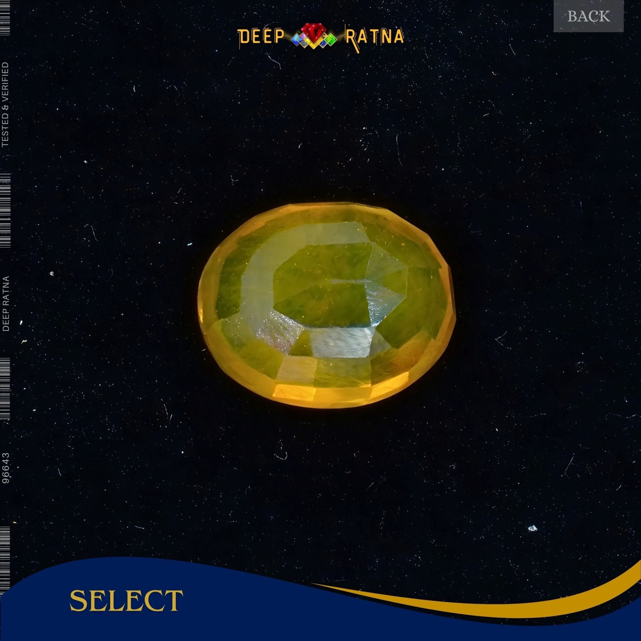Yellow Sapphire 5.75 Carat (Thailand) - Deep Ratna