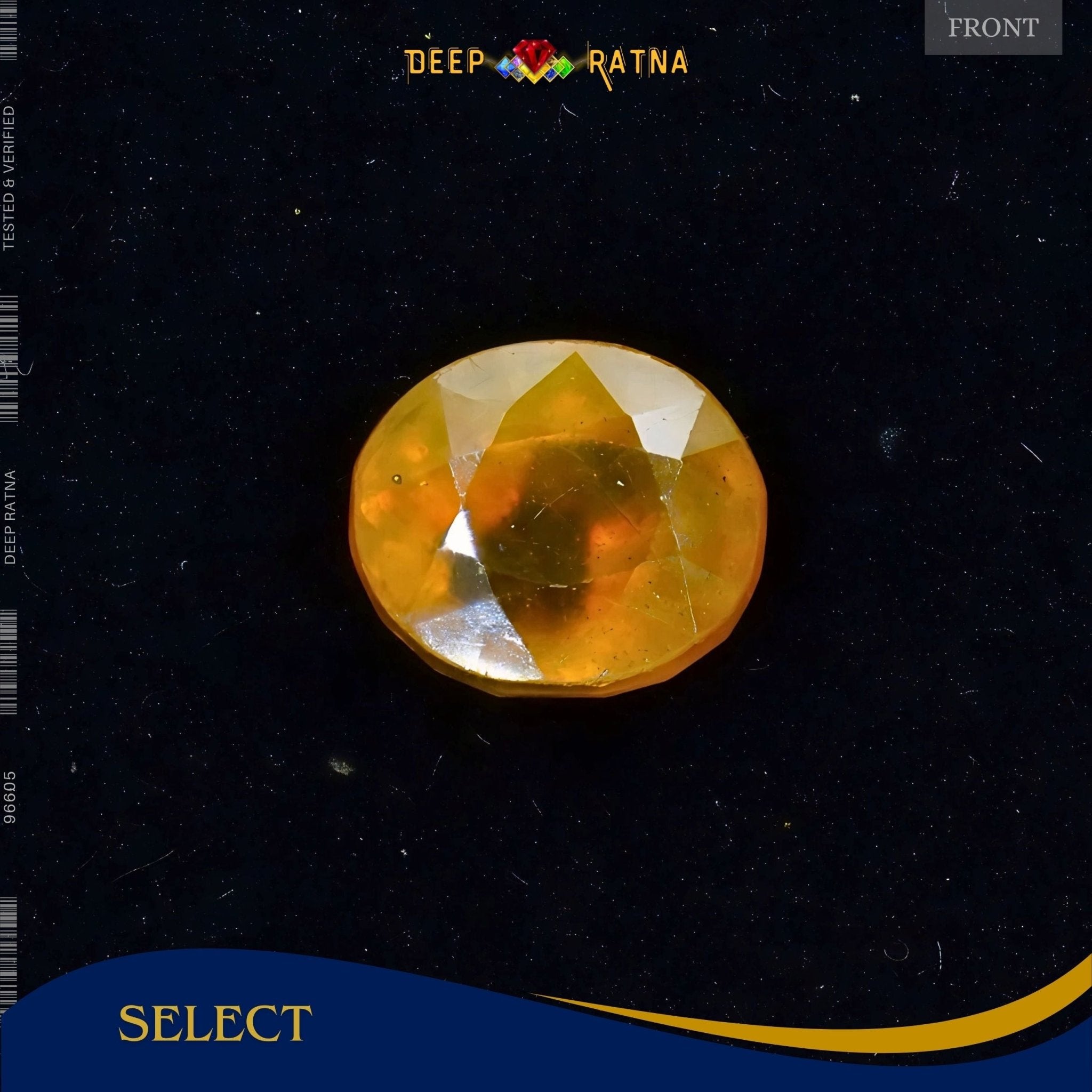 Yellow Sapphire 5.90 Carat (Thailand) - Deep Ratna