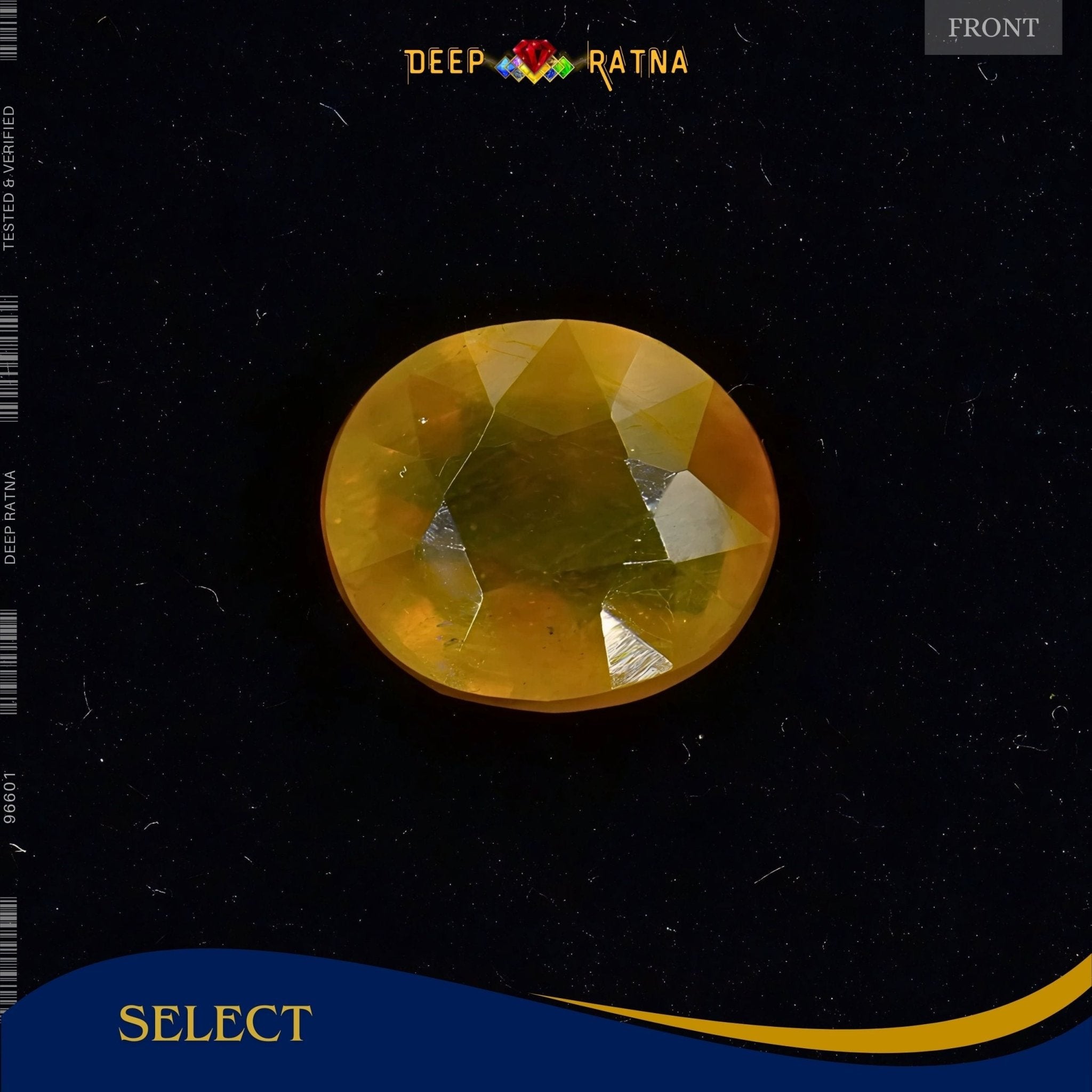 Yellow Sapphire 6.30 Carat (Thailand) - Deep Ratna