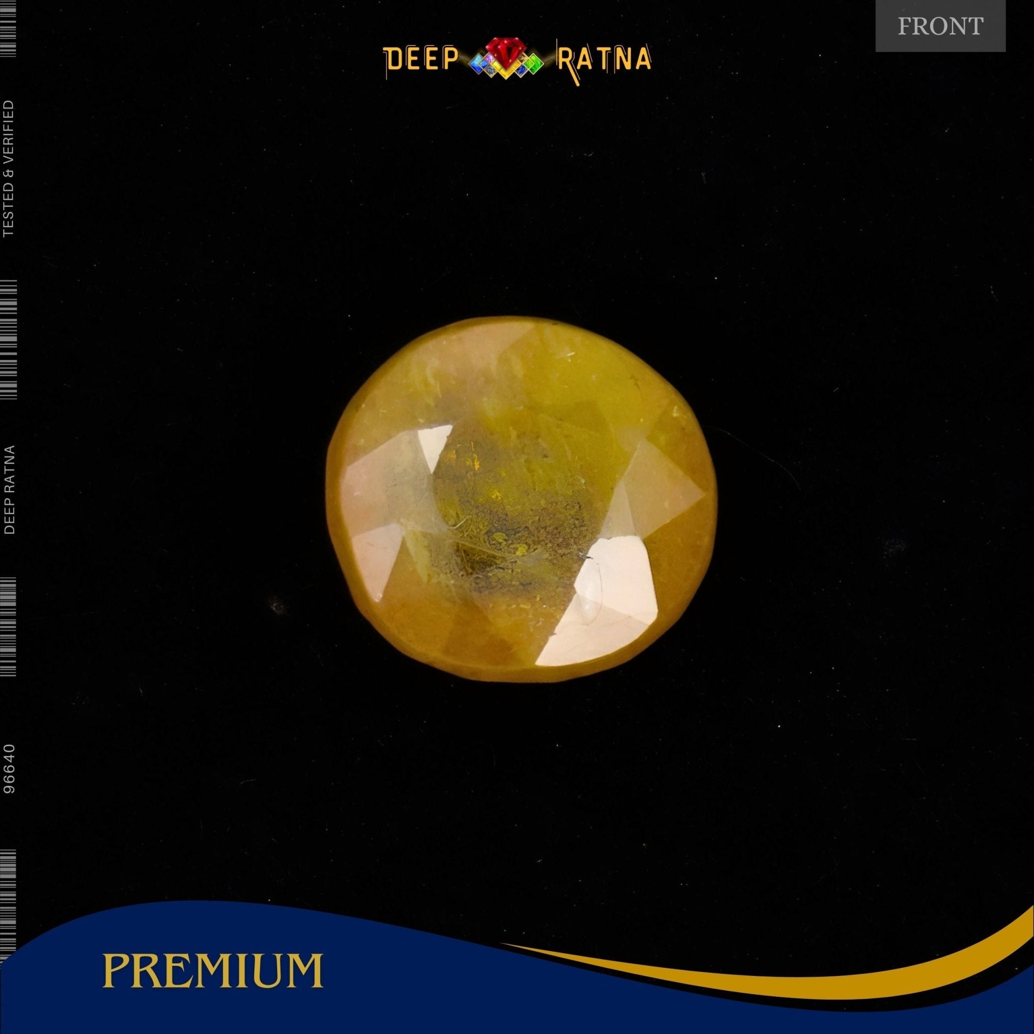 Yellow Sapphire 6.30 Carat (Thailand) - Deep Ratna