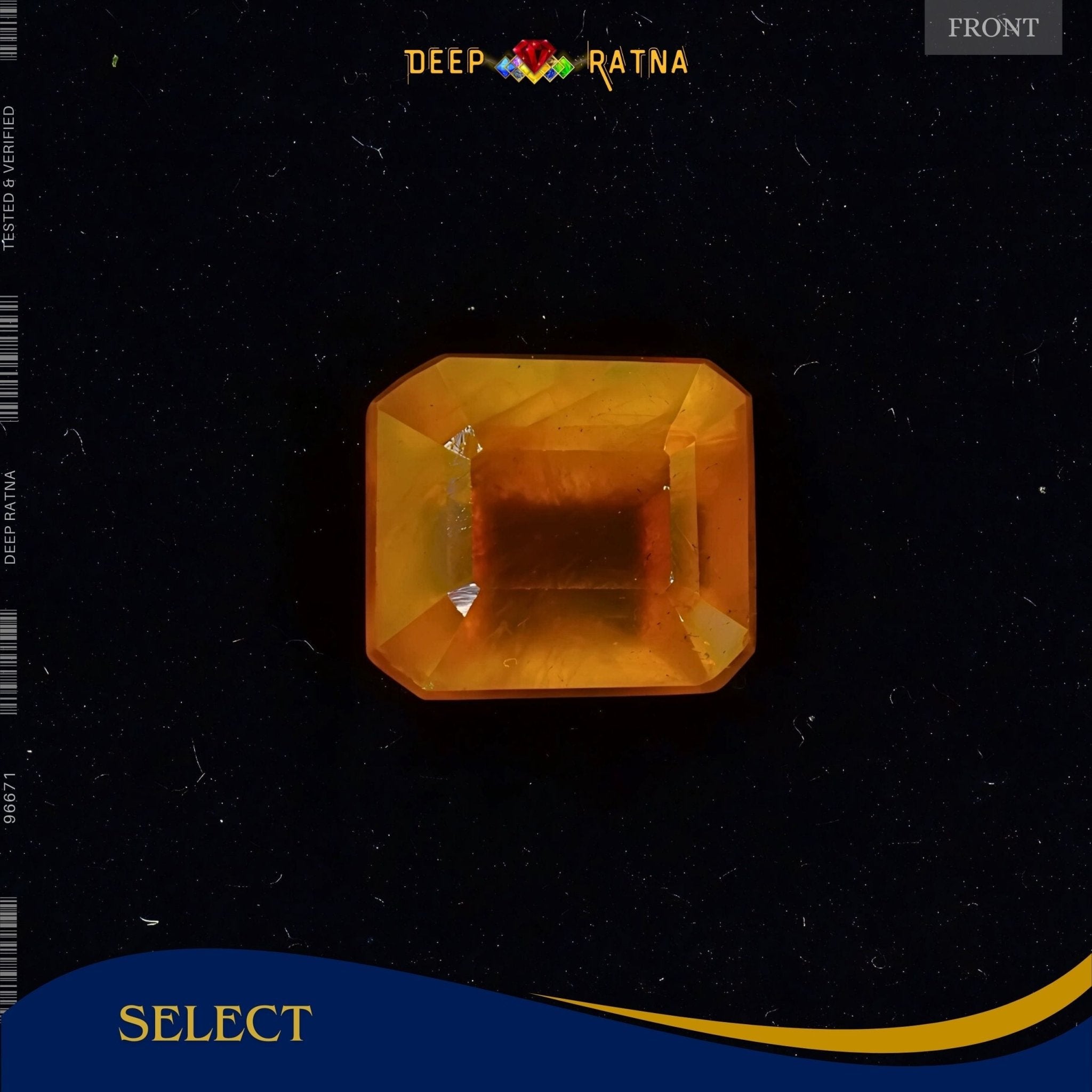 Yellow Sapphire 6.50 Carat (Thailand) - Deep Ratna