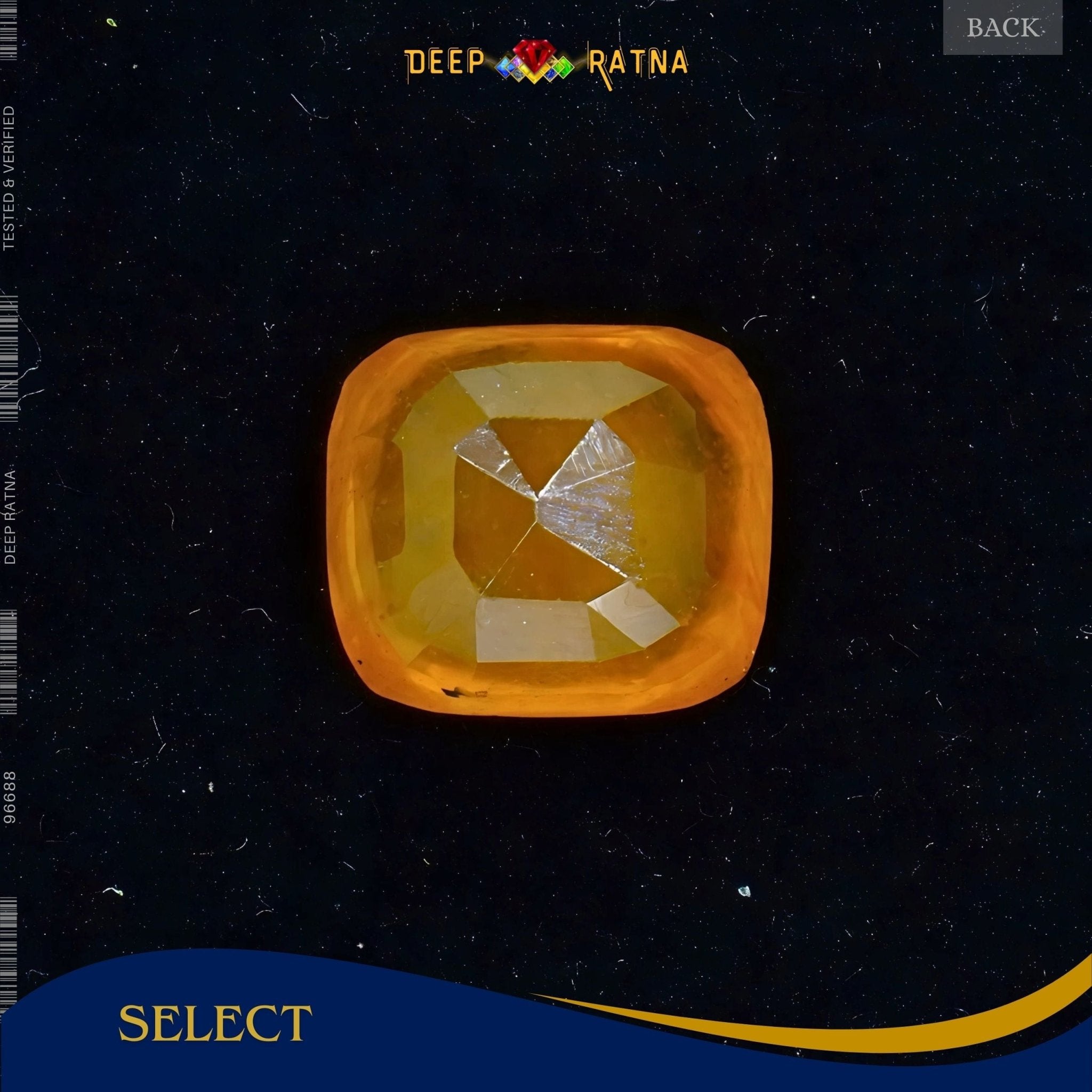 Yellow Sapphire 7.20 Carat (Thailand) - Deep Ratna
