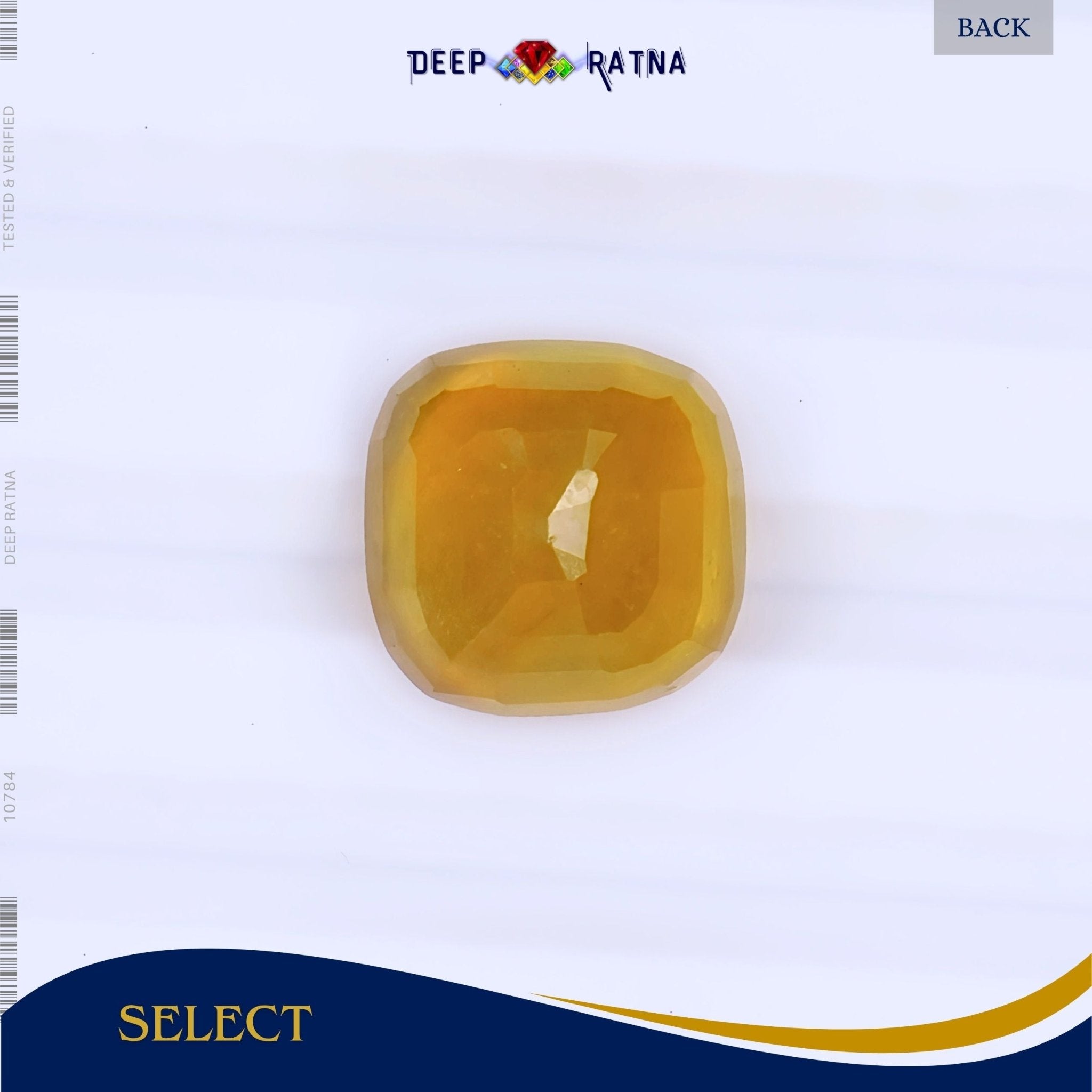 Yellow Sapphire 7.26 Carat (Thailand) - Deep Ratna