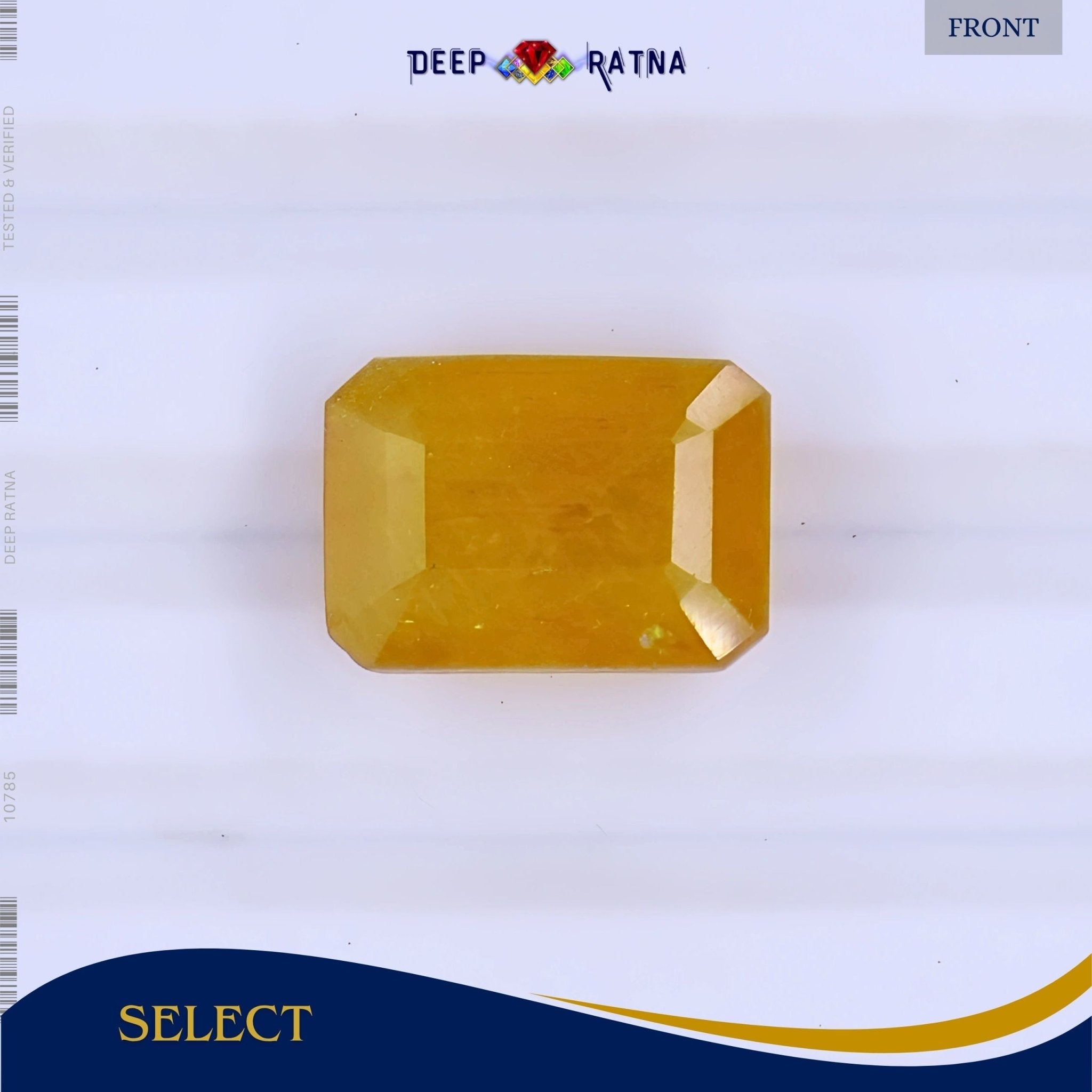 Yellow Sapphire 7.31 Carat (Thailand) - Deep Ratna
