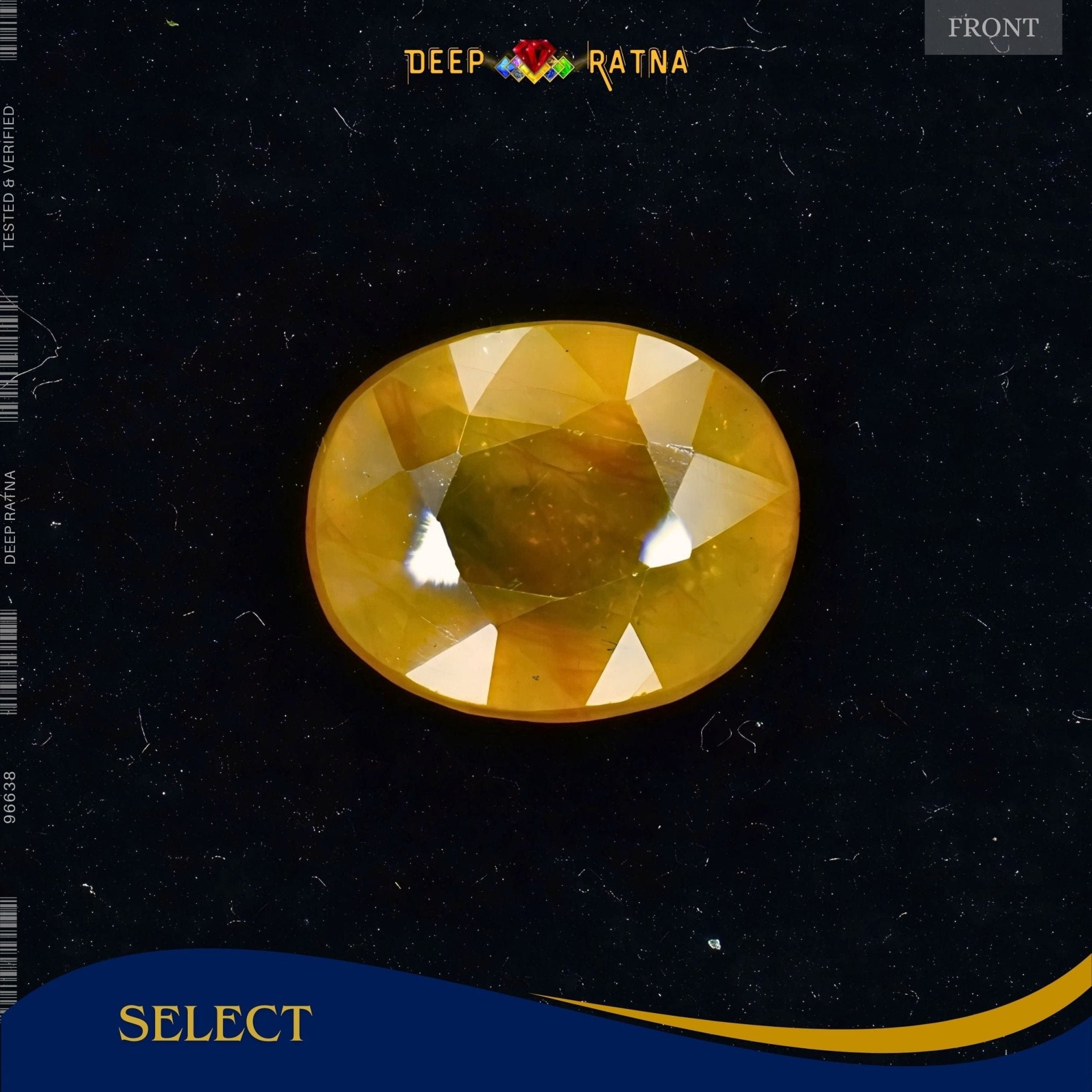 Yellow Sapphire 7.35 Carat (Thailand) - Deep Ratna