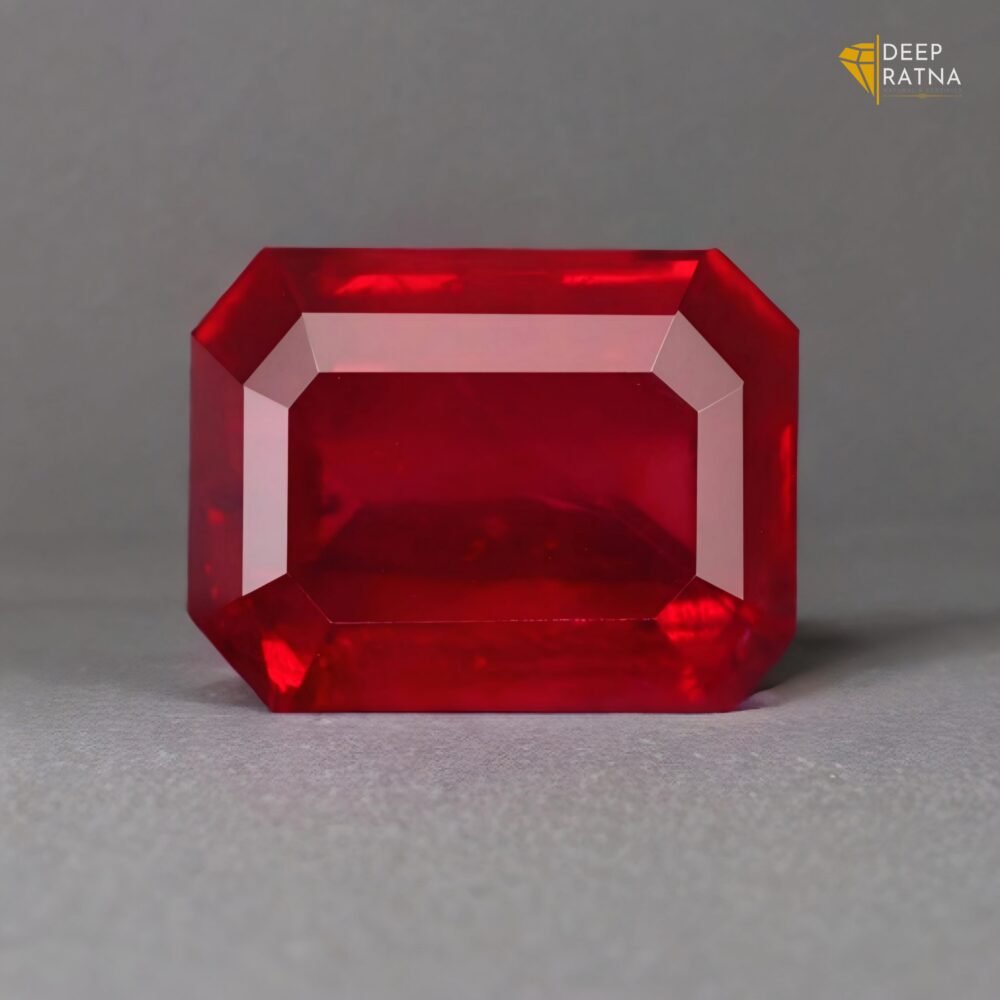 Natural Ruby Rectangular – Thailand Premium